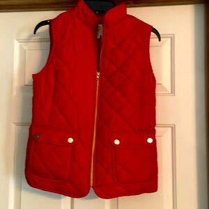 Women’s St. John’s Bay red quilted vest